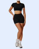 ORU Phul Hollow Back Cropped Top