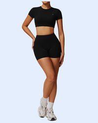 ORU Phul Hollow Back Cropped Top